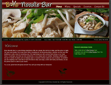 Tablet Screenshot of boxonoodlebar.com